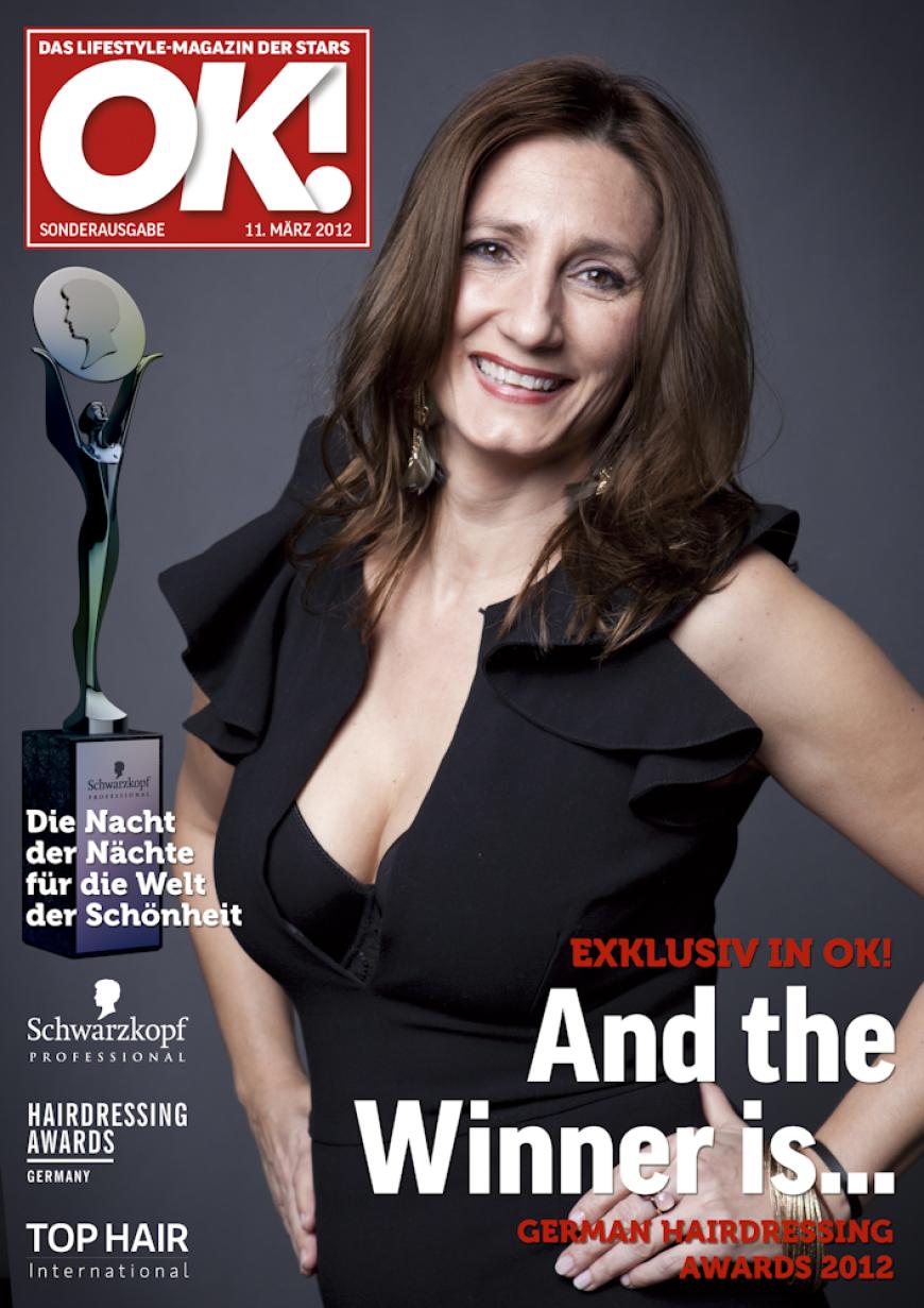 Einmal im Leben das Cover der OK! zieren! Für die Gäste des „German Hairdressing Award 2012“ wurde dieses Traum Wirklichkeit. Jeder Gast des Gala-Abends konnte an einem persönlichen OK! Fotoshooting teilnehmen - und die tollen Ergebnisse sehen Sie hier! Viel Spaß beim Durchklicken!