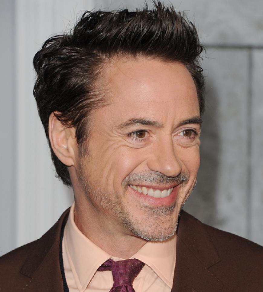 Rundum happy: Hauptdarsteller Robert Downey Jr.