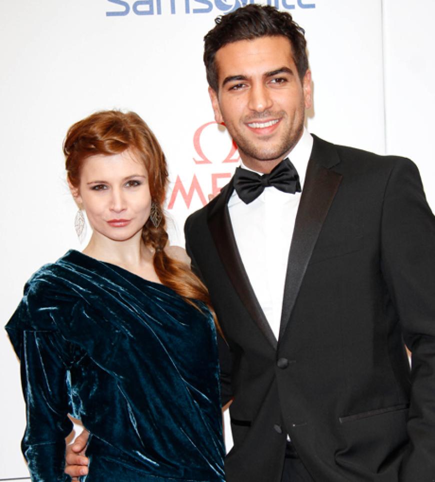 Schauspieler Elyas M'Barek mit Josefine Preuss