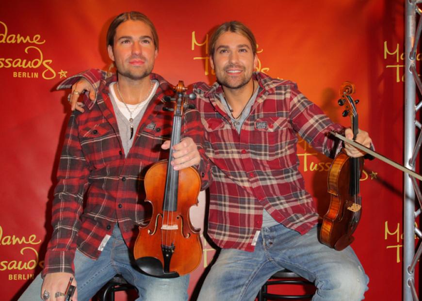 David Garrett freut sich über das gute Ergebnis