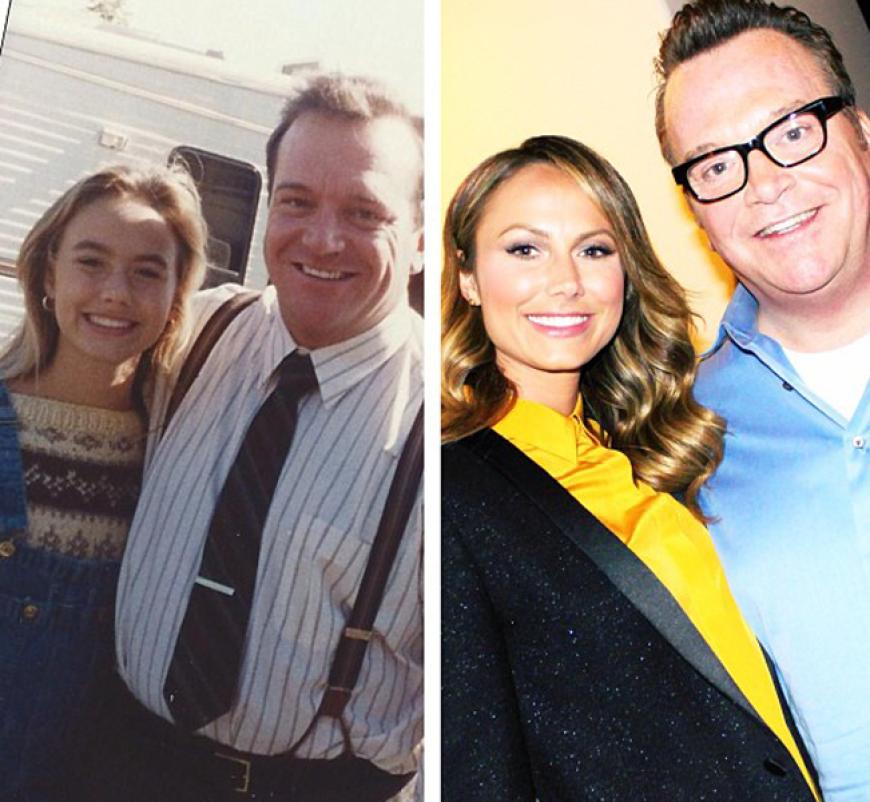 Then and now: Stacy Keibler gehört spätestens seit der Beziehung zu Hollywood-Star George Clooney zu den begehrtesten Frauen Hollywoods