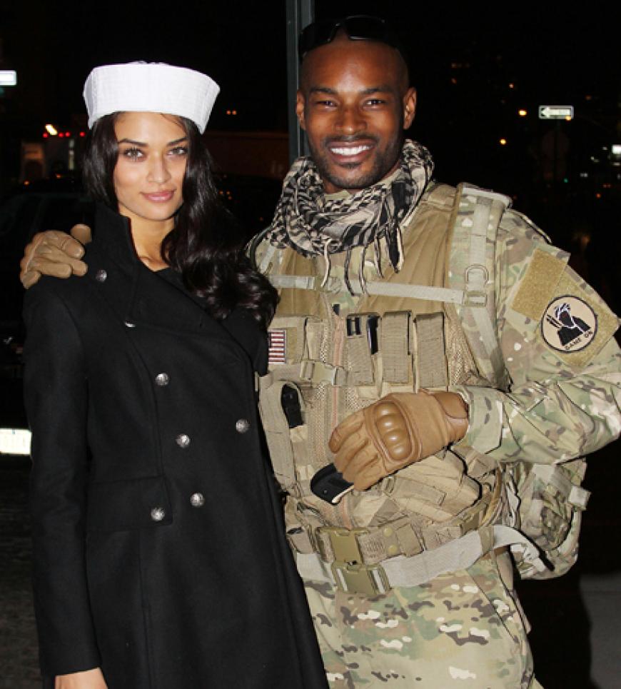 Models unter sich: Shanina Shaik und Tyson Beckford