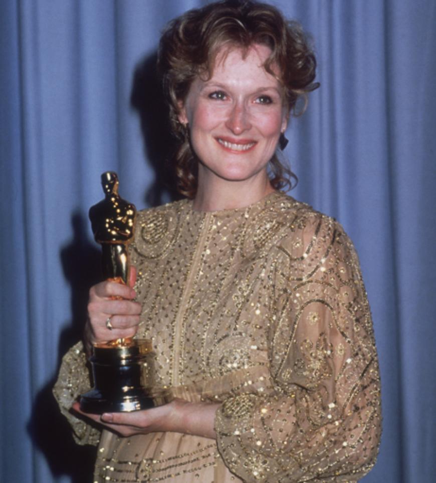 Mit 18 Nominierungen hält sie den Rekord als meistnominierte Schauspielerin aller Zeiten: Meryl Streep gewann ihn letztendlich drei Mal: als beste Nebendartellerin in