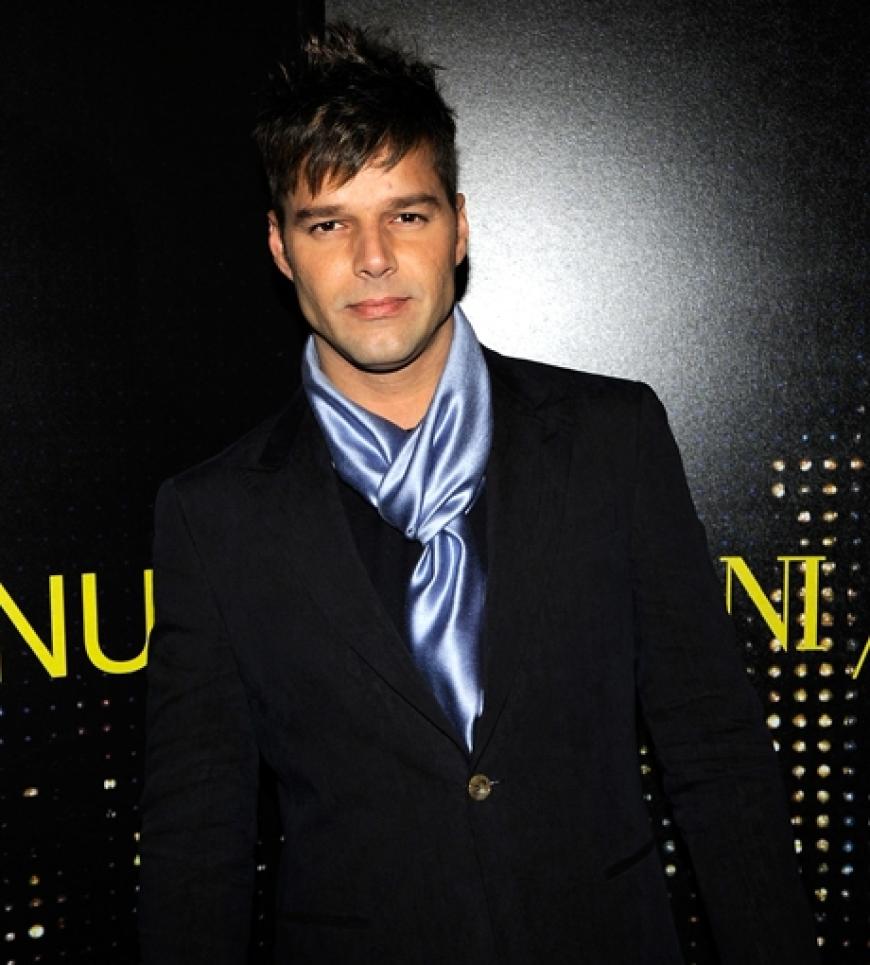 Der frischgebackene Vater Ricky Martin