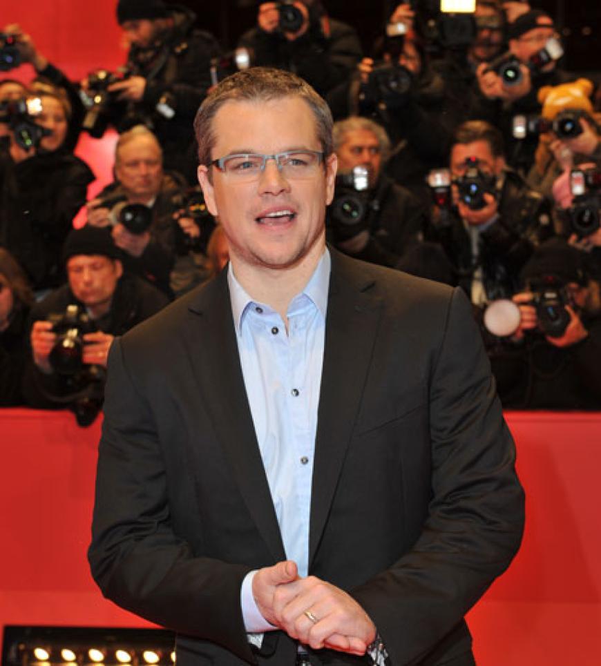 Matt Damon brachte einen Hauch Hollywood nach Berlin