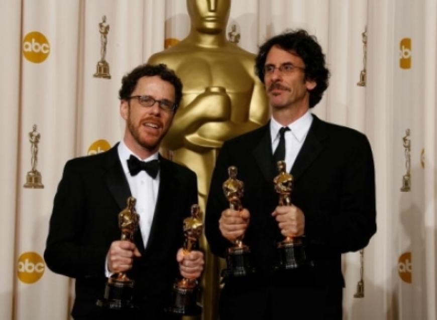 Die Cohen-Brüder mit ihren Oscars