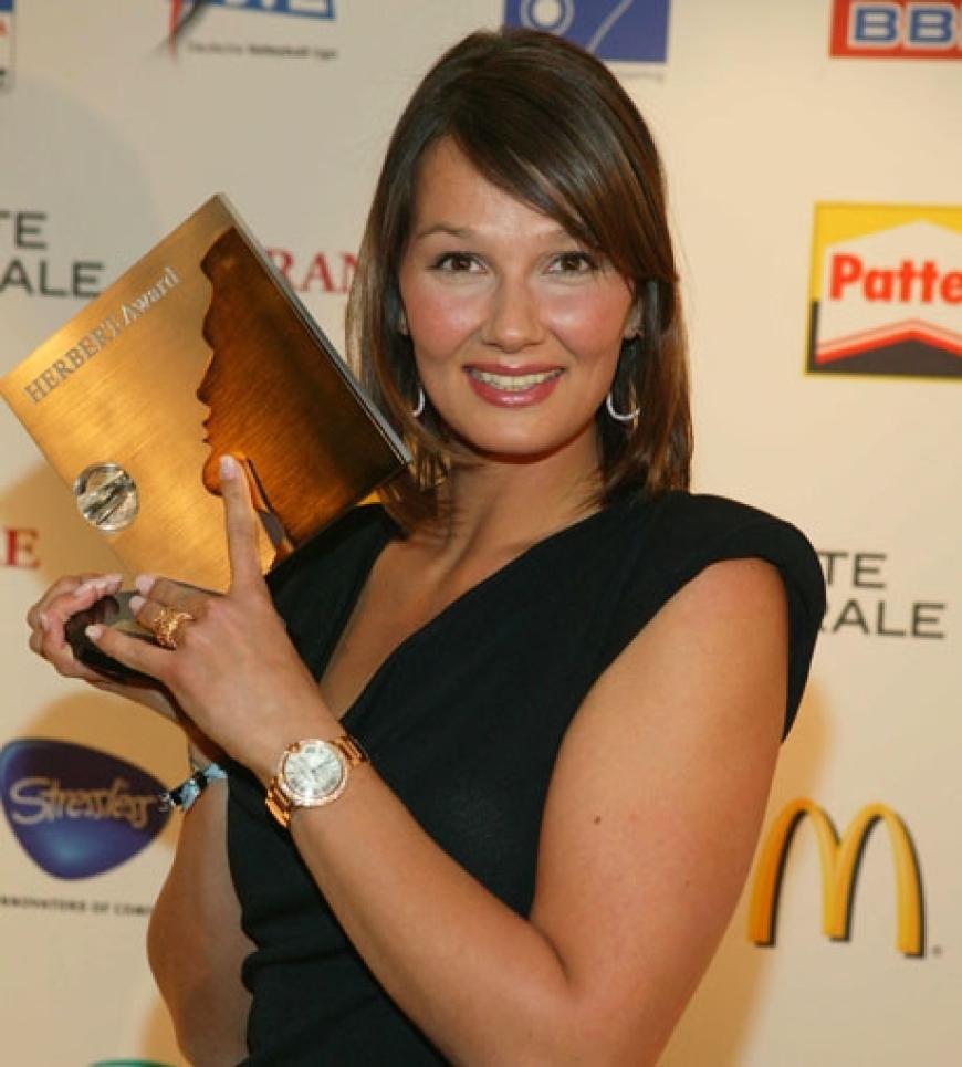 Franziska van Almsick: Die frühere | Herbert-Award 2009 | OK! Magazin