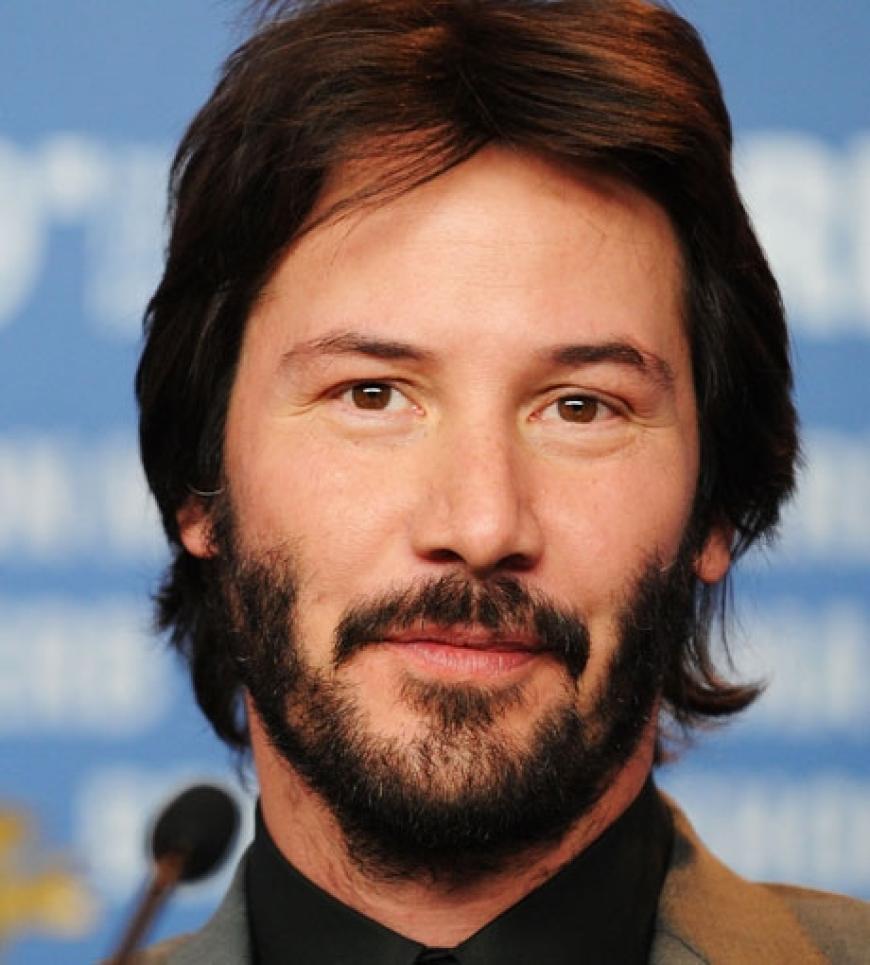 Keanu Reeves mit oder ohne Bart - wir lieben in mit jedem Look!