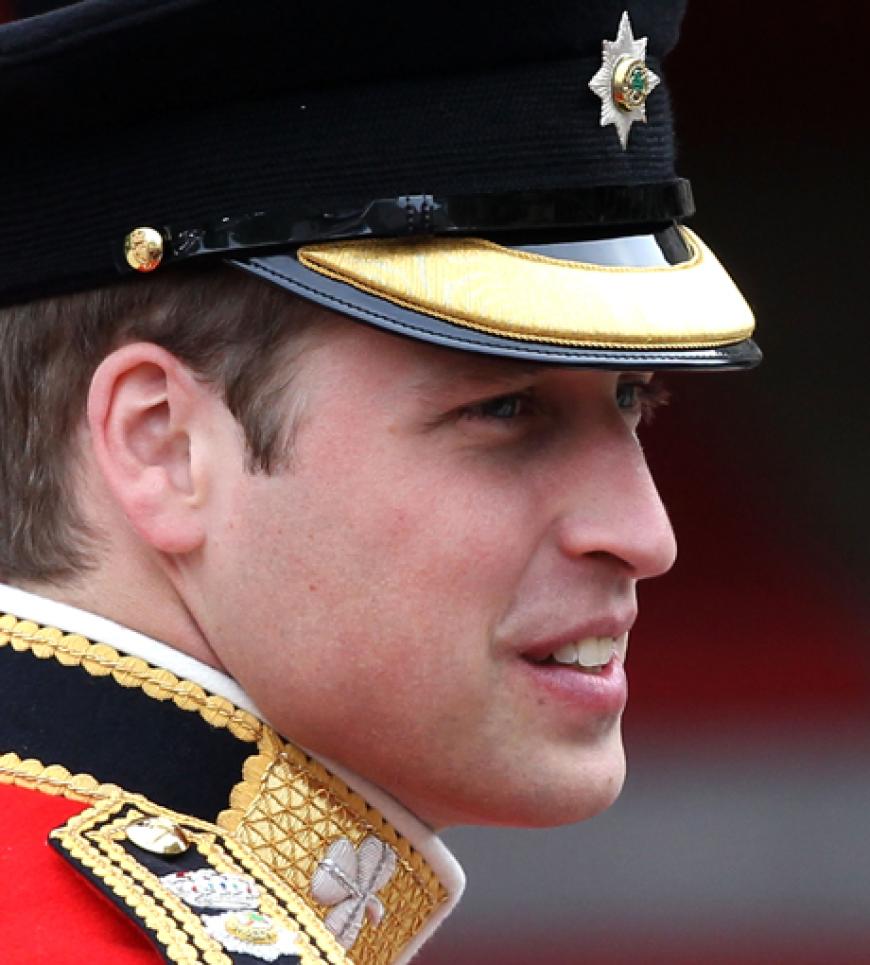Gelassen: Für William und das englische Volk wird dieser Tag unvergessen bleiben