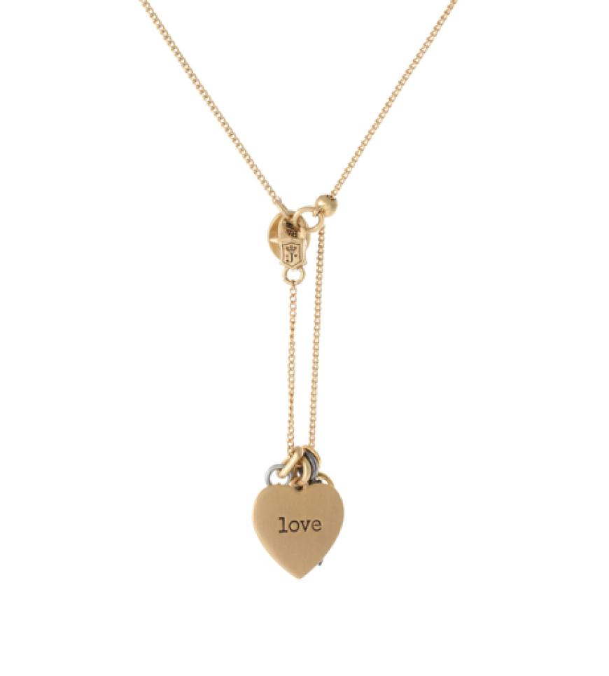 Gold-Halskette von Juicy Couture, ca. 100 Euro, über www.asos.de