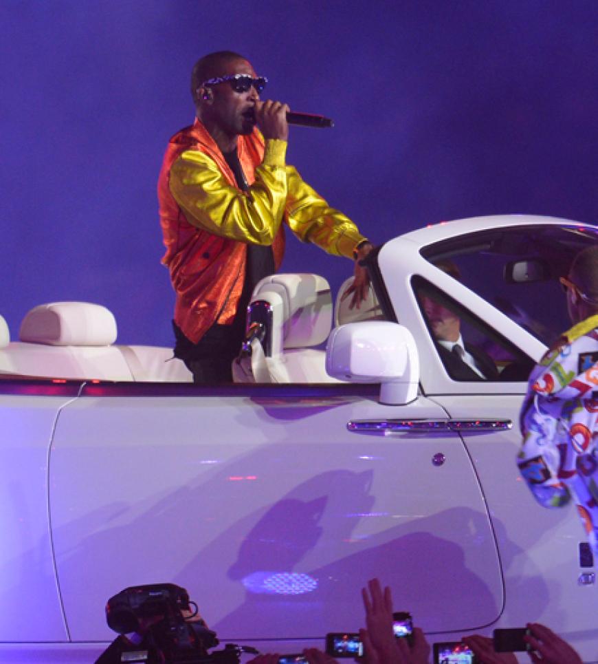 Der britische Sänger Tinie Tempah
