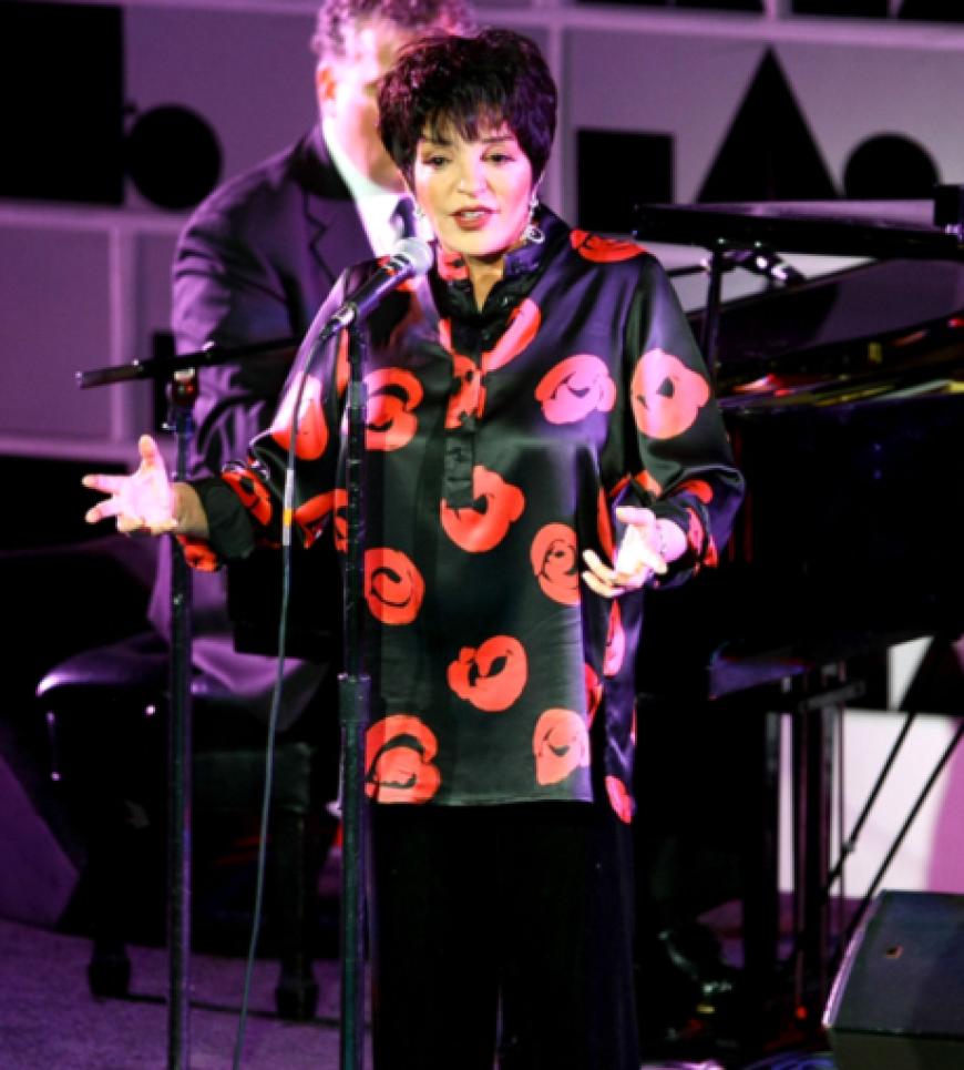 Liza Minnelli war der Haupt-Act des Abends