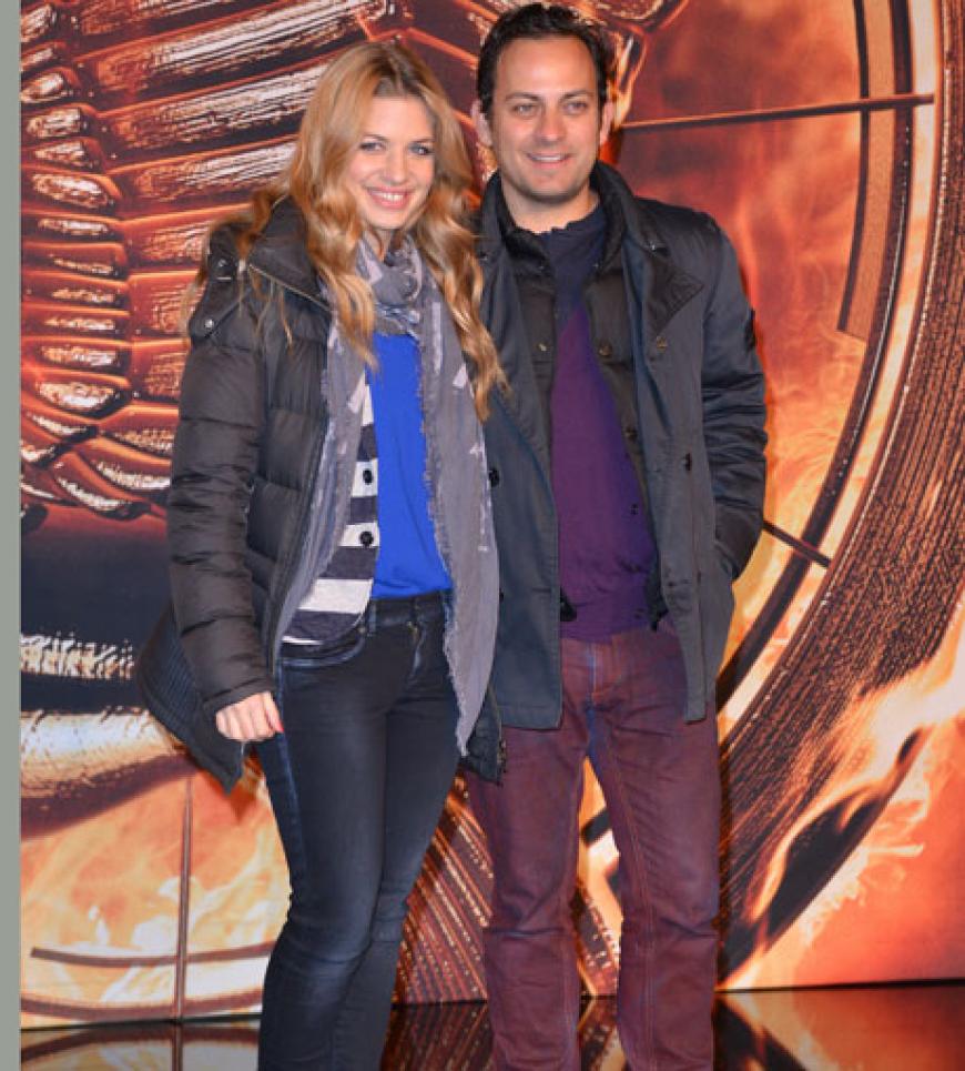 Susan Sideropoulos kam gemeinsam mit ihrem Mann Jacob zur Premiere von´ Tribute von Panem 2 - Catching Fire