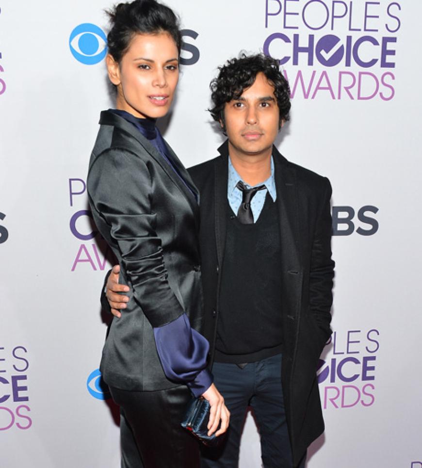 Neha Kapur mit Kunal Nayyar (