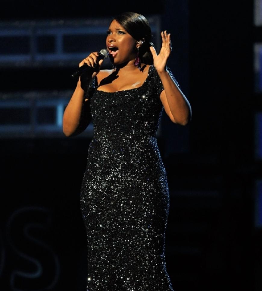 Jennifer Hudson nahm den ersten Preis der Veranstaltung entgegen