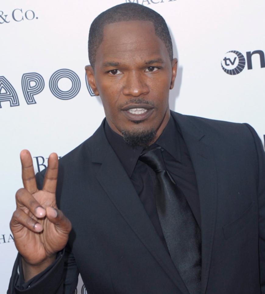 Jamie Foxx hat im Pass Eric Bishop stehen.