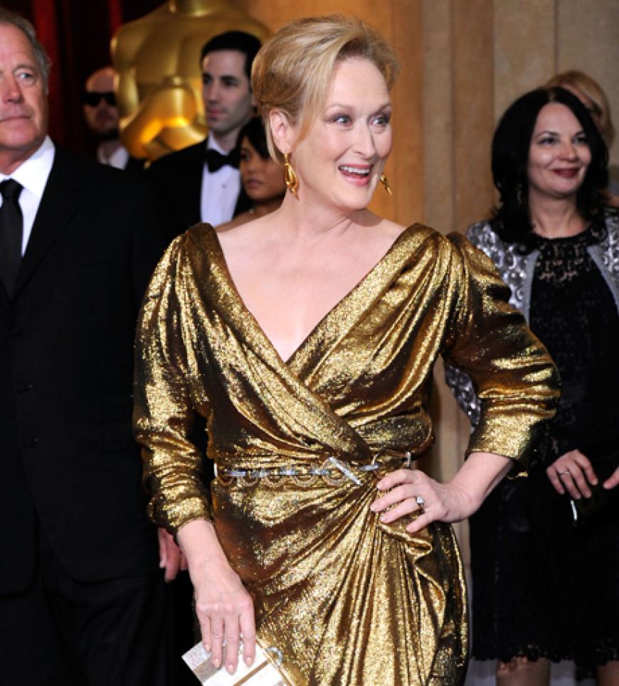 Gut gelaunt: Ist Meryl Streep auf dem Weg zum dritten Oscar?