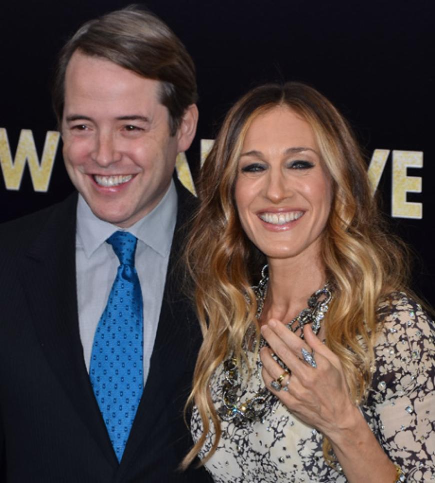 Auch das Schauspieler-Paar Matthew Broderick und Sarah Jessica Parker