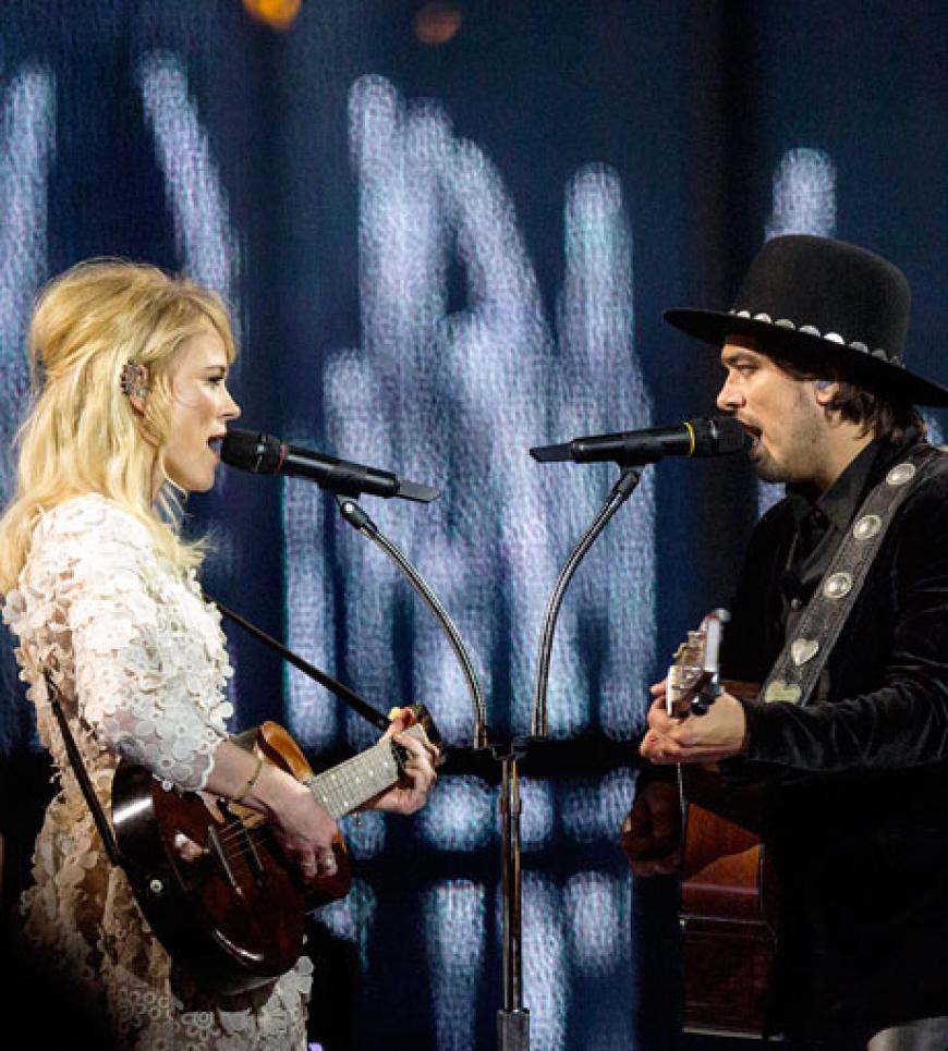 24: Ebenfalls Favoriten: The Common Linnets aus den Niederlanden. Das Duo wird von den Buchmachern auf Platz 3 gesehen
