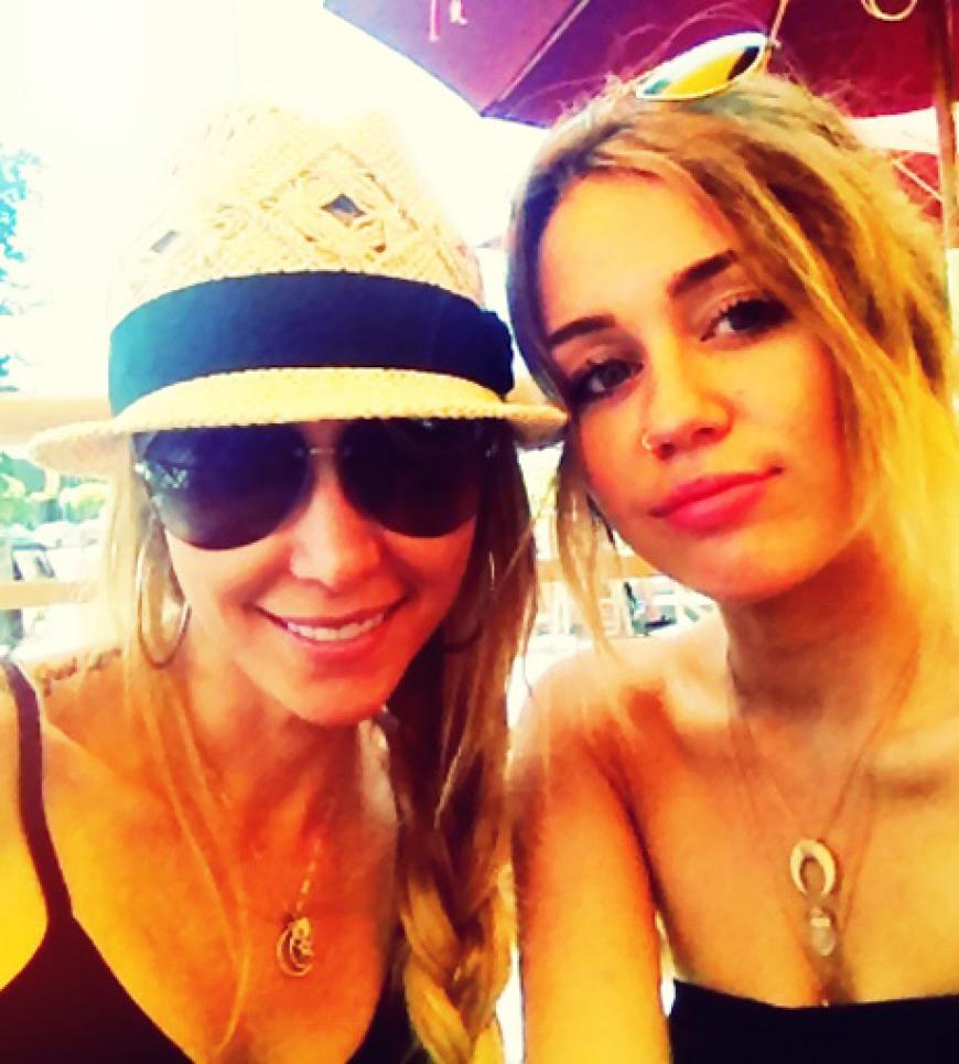 Miley Cyrus und Mama