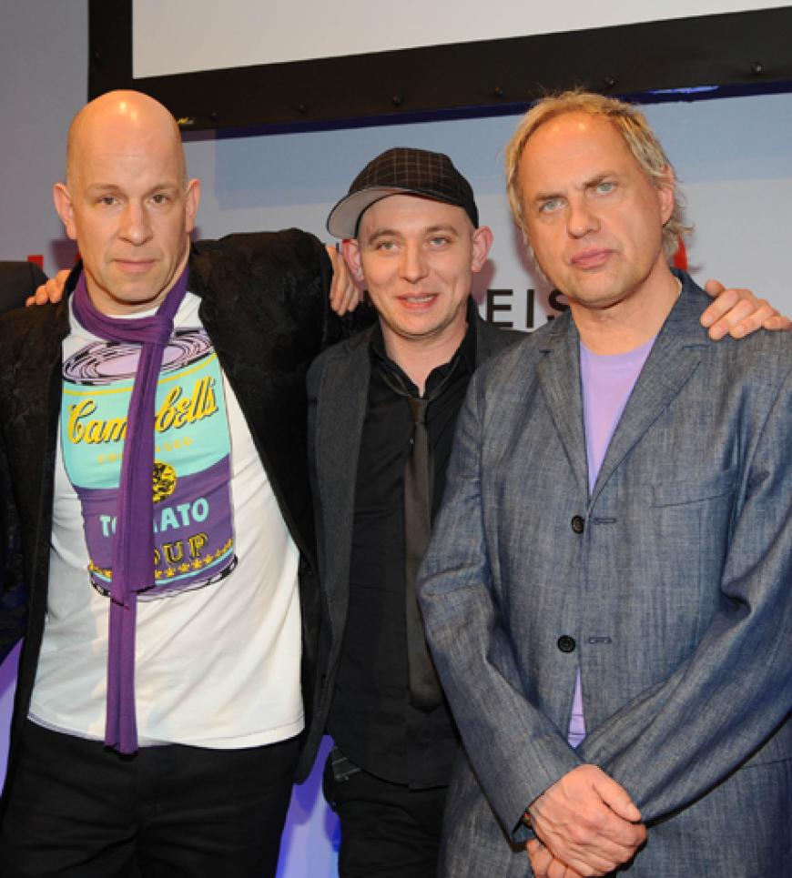 Uwe Ochsenknecht mit Band. Der Schauspieler durfte sich außerdem über eine Auszeichnung für den Film
