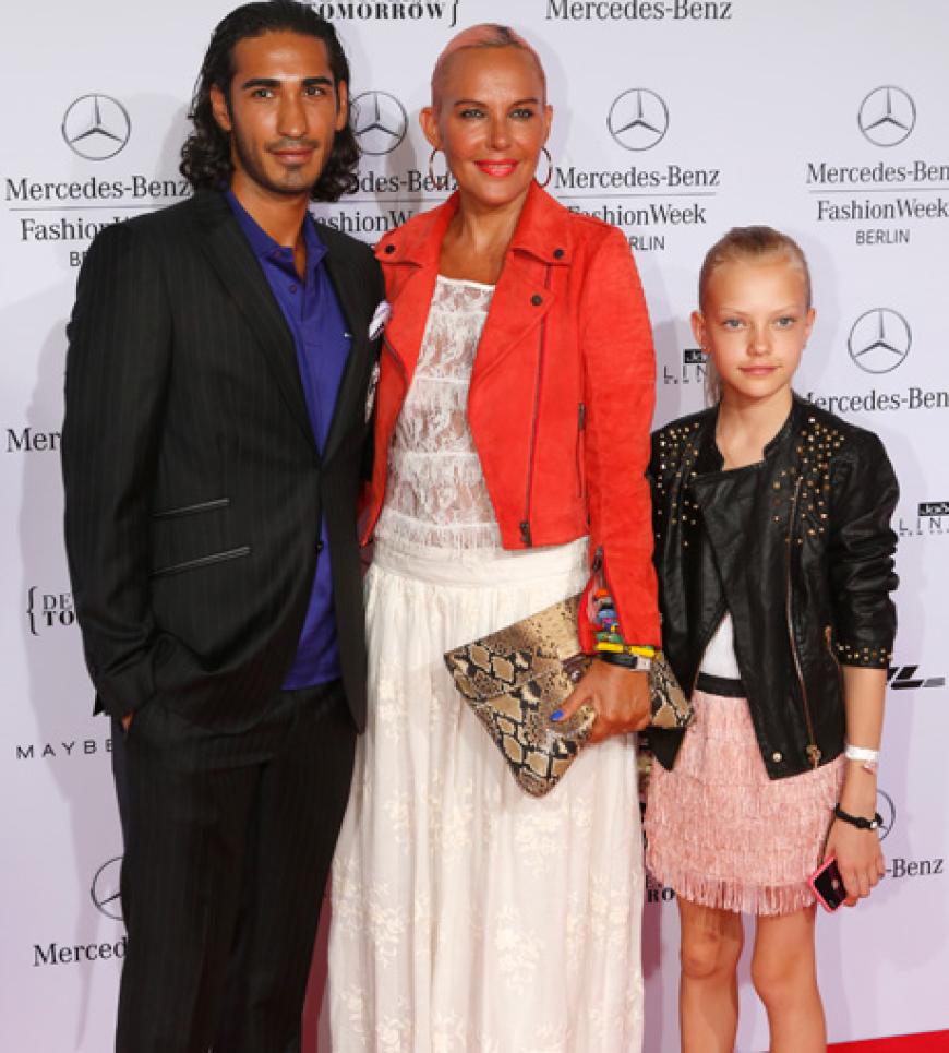 Die Ochsenknecht-Mädels, Mutter Natascha und Tochter Cheyenne Savannah, mit Kicker Umut Kekili