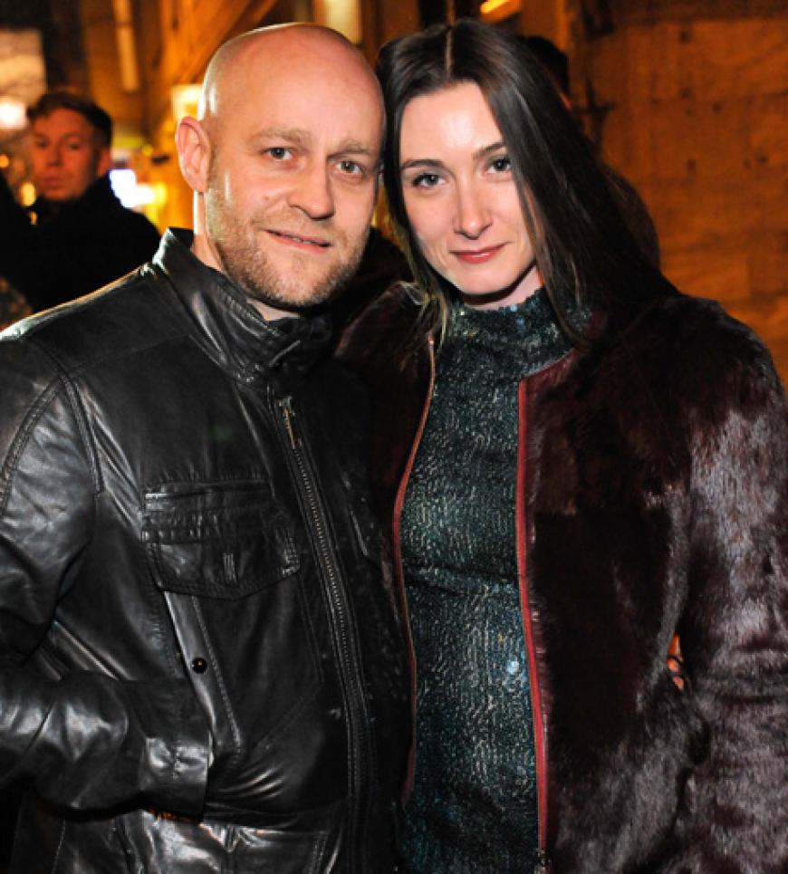 Jürgen Vogel mit seiner Freundin Michelle Gornick