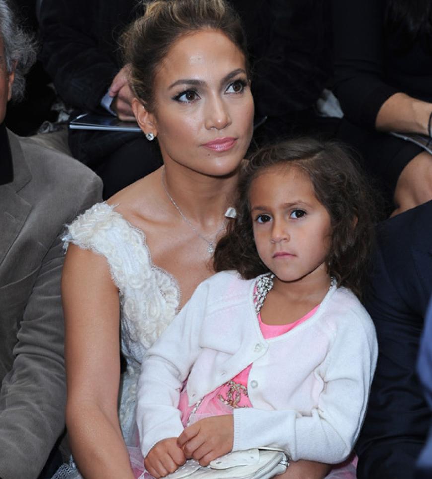 Auch Jennifer Lopez' Tochter Emme ist schon ein großer Fashion-Fan