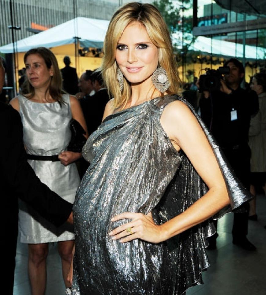 So schön schwanger: Heidi am 15. Juni bei den CFDA Fashion Awards in New York City
