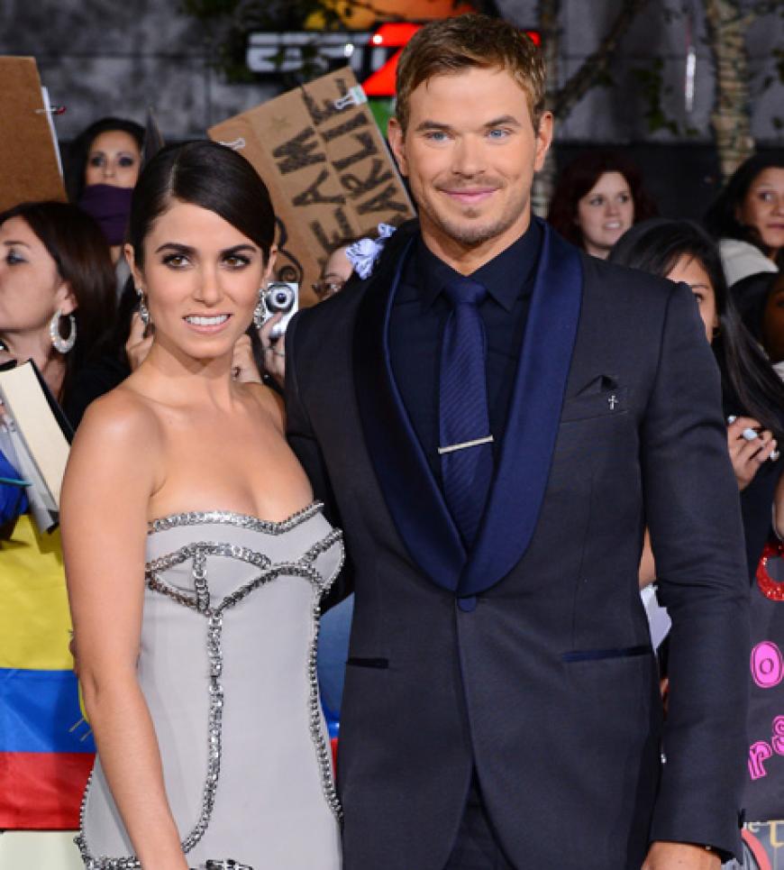 Schauspielerin Nikki Reed mit Kellan Lutz
