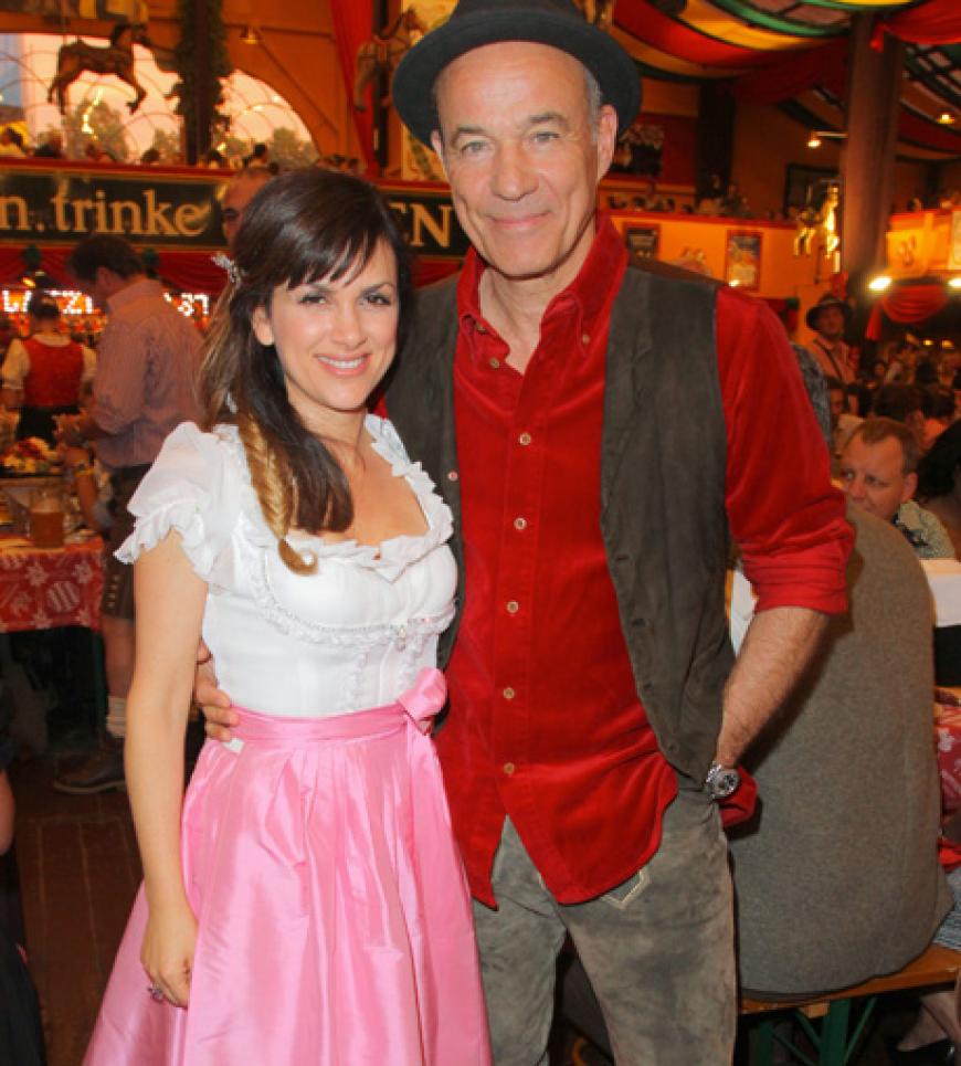 Schauspieler Heiner Lauterbach mit Frau Victoria