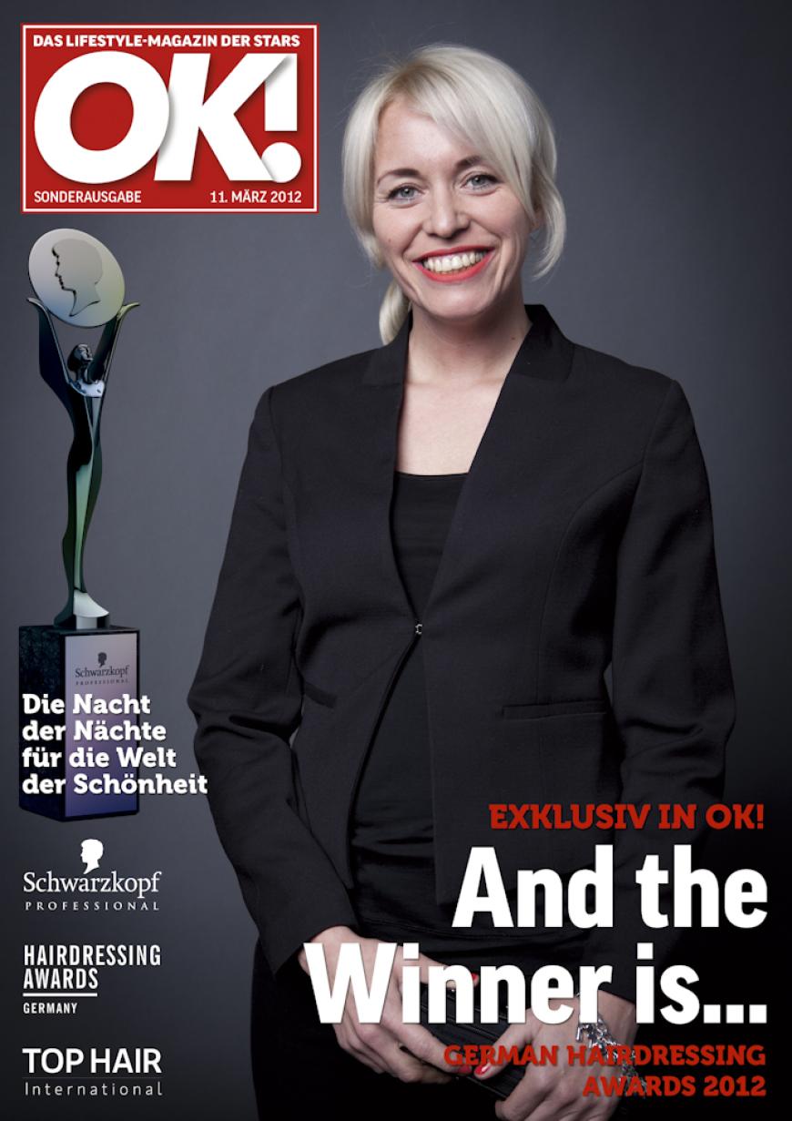 Einmal im Leben das Cover der OK! zieren! Für die Gäste des „German Hairdressing Award 2012“ wurde dieses Traum Wirklichkeit. Jeder Gast des Gala-Abends konnte an einem persönlichen OK! Fotoshooting teilnehmen - und die tollen Ergebnisse sehen Sie hier! Viel Spaß beim Durchklicken!
