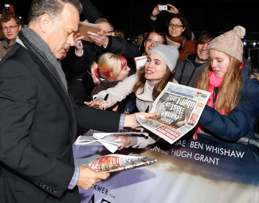 Der Hollywood-Star prüft ganz genau worauf er unterschreibt