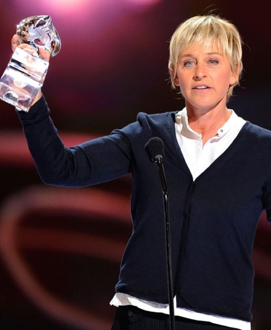 Beliebt bei ihren Fans - die amerikanische Talk-Lady und Comedy-Queen Ellen Degeneres