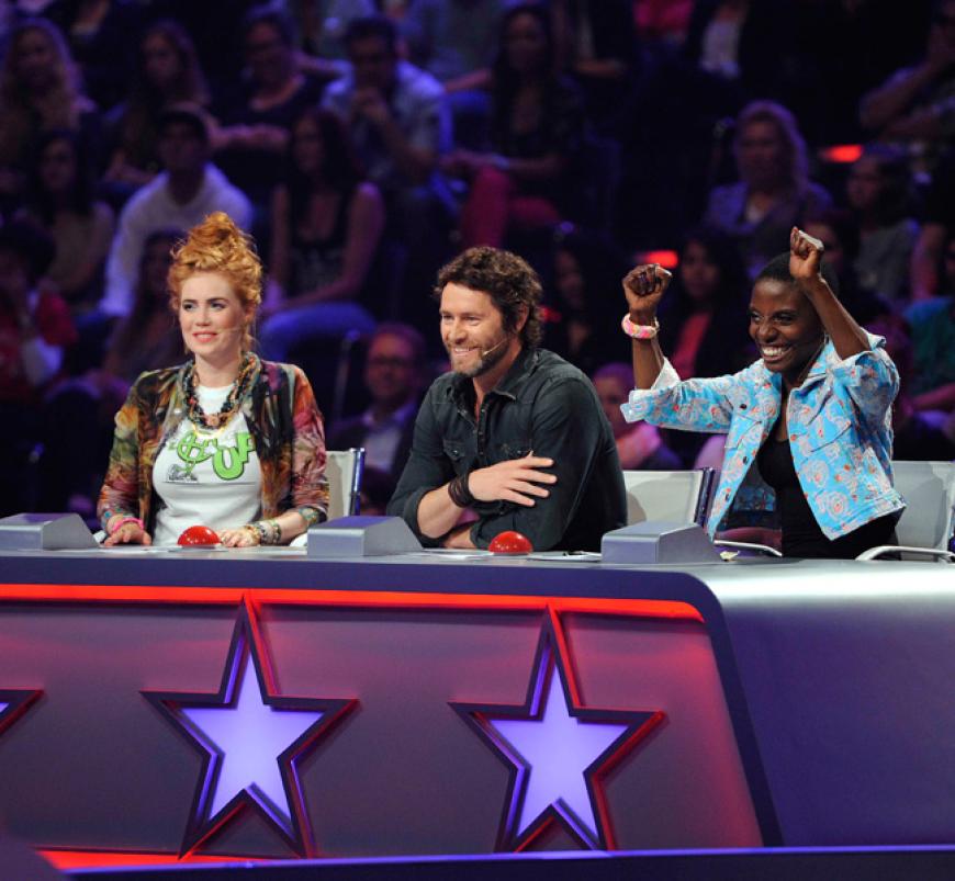 Jeah! Die Jury jubelt über die Halbfinalisten