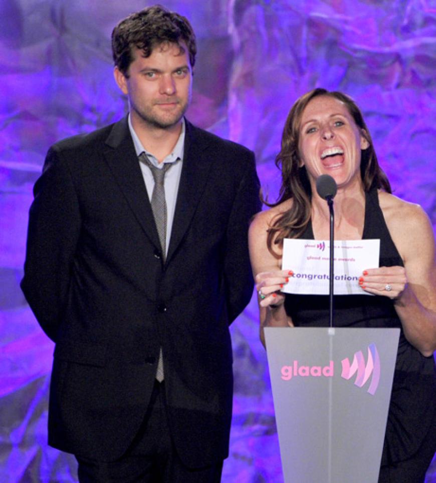 Ebenso wie Schauspieler Joshua Jackson undMolly Shannon