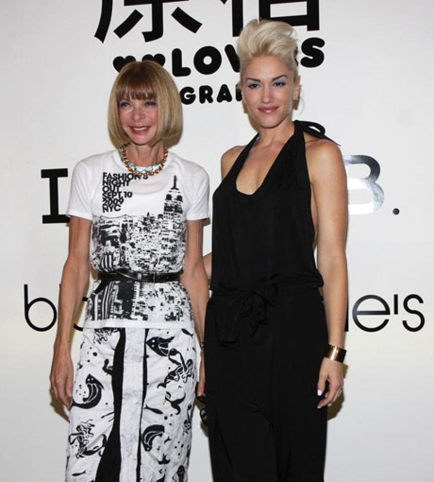 Große Ehre: Gwen Stefani und Vogue-Chefin Anna Wintour