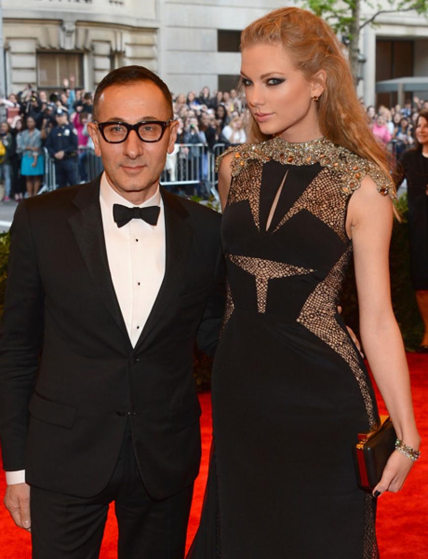 Gilles Mendel mit Taylor Swift