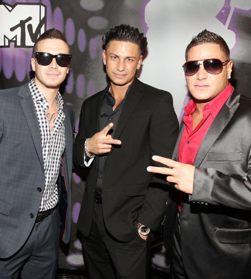 Vinny Guadagnino, DJ Pauly D, Ronnie Ortiz aus der MTV Reality-Show