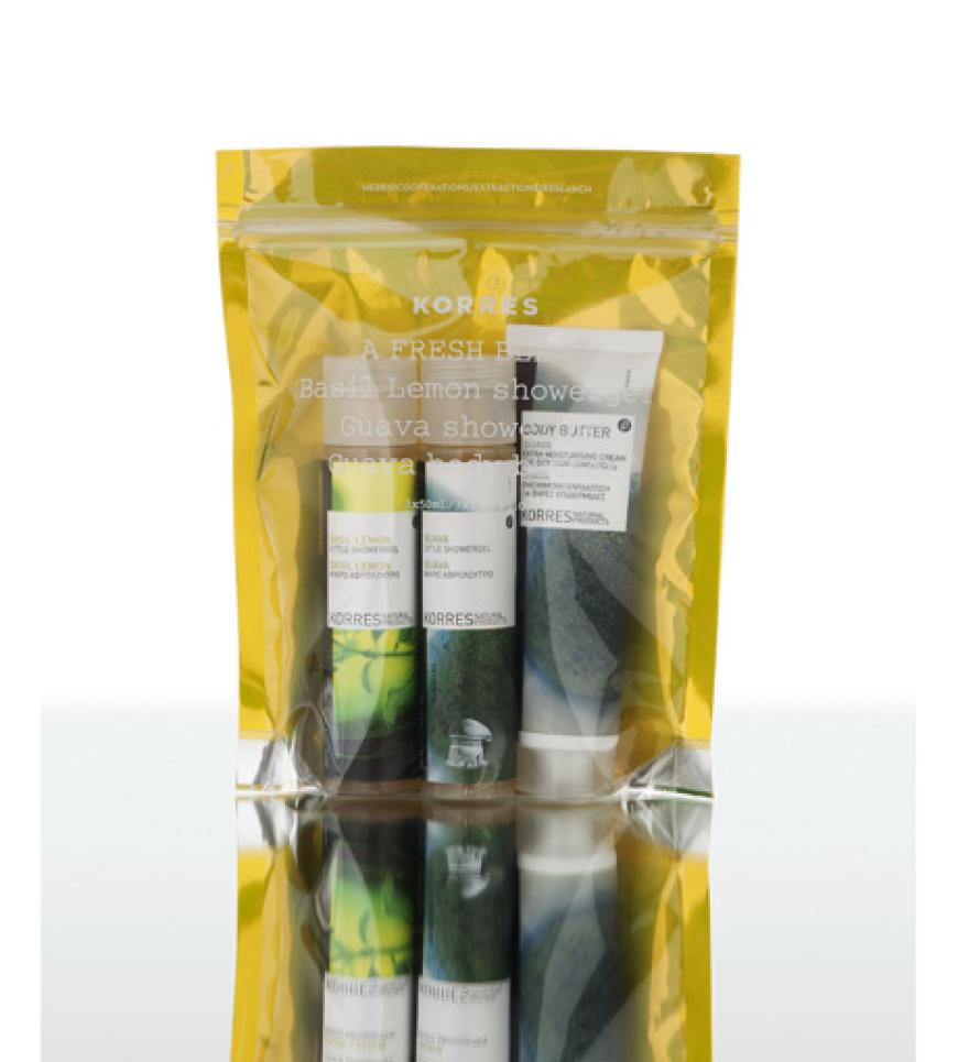 Mhhhh, das duftet so gut! Das Fresh Blend Set von Korres beinhaltet Showergel und Body Butter in der praktischen 50ml Reisegröße. Erhältlich in Apotheken, im selektiven Fachhandel und Korres Boutiquen, ca. 15 Euro