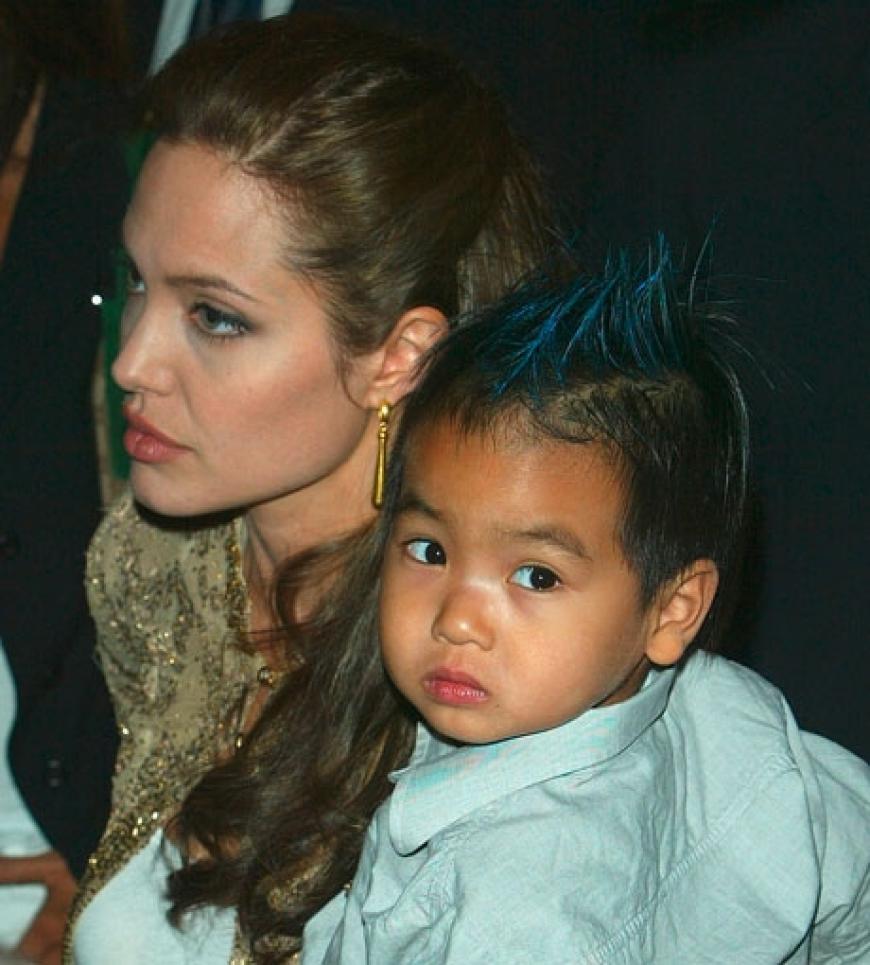 Angelina und ihr kleiner Sohn Maddox