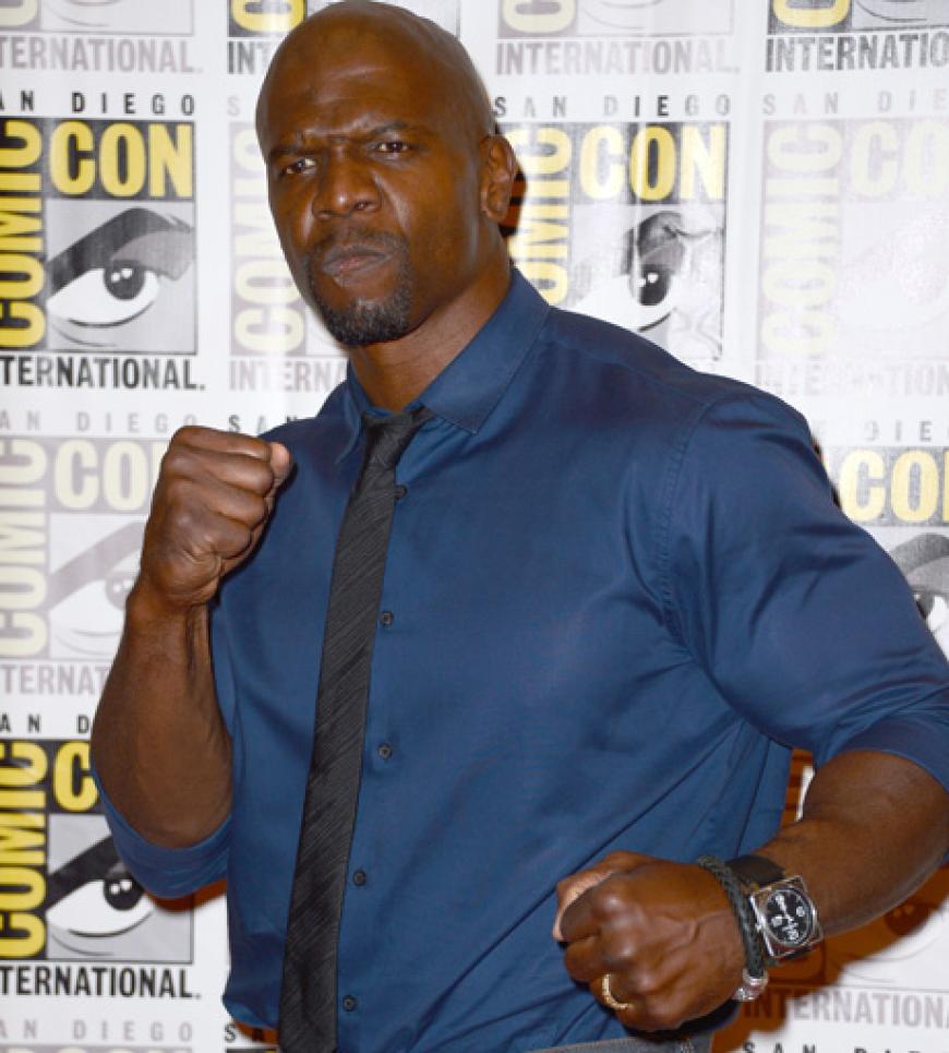 Zeigte seine Muskeln: Schauspieler Terry Crews