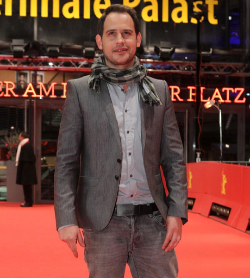 Filmstar Moritz Bleibtreu strahlte in die Kameras