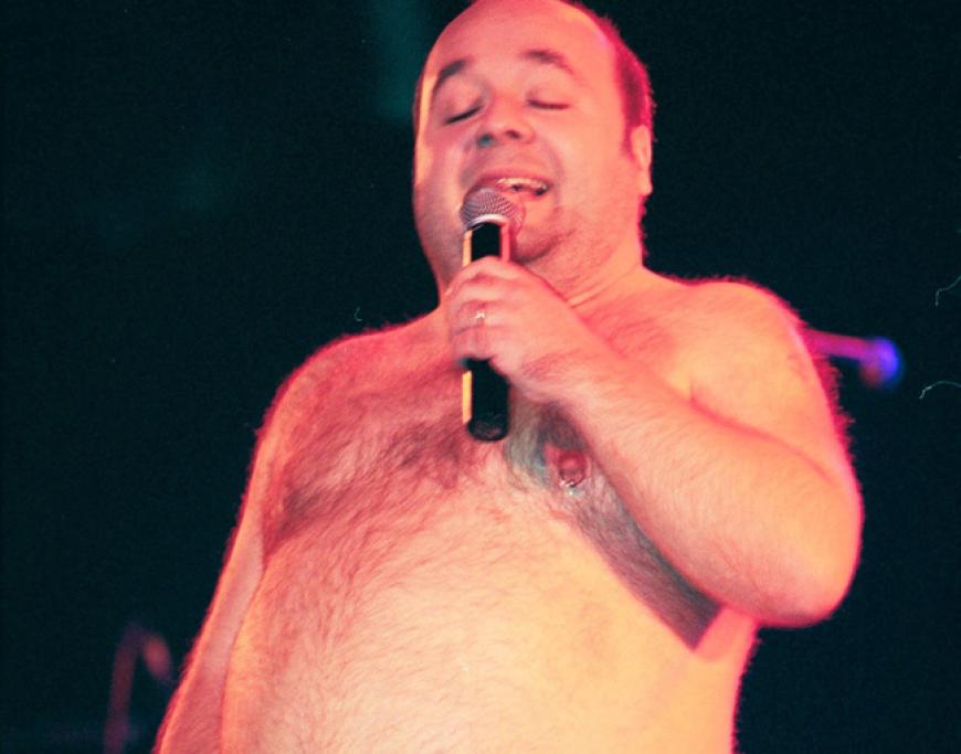 Nackidei: Der Comedian war sich für nichts zu schade und stand sogar ohne Kleidung auf der Bühne
