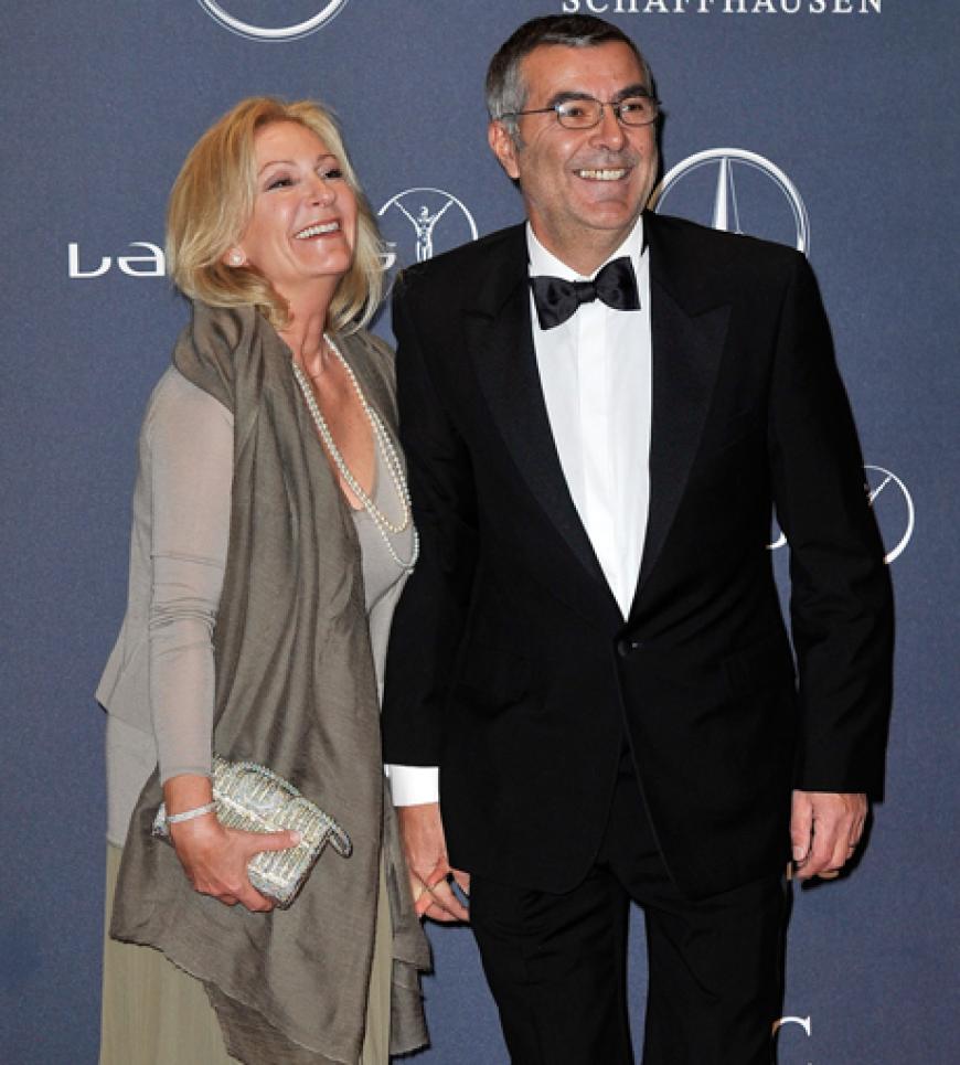 Fernsehmoderatorin Sabine Christiansen und ihr Mann Norbert Medus