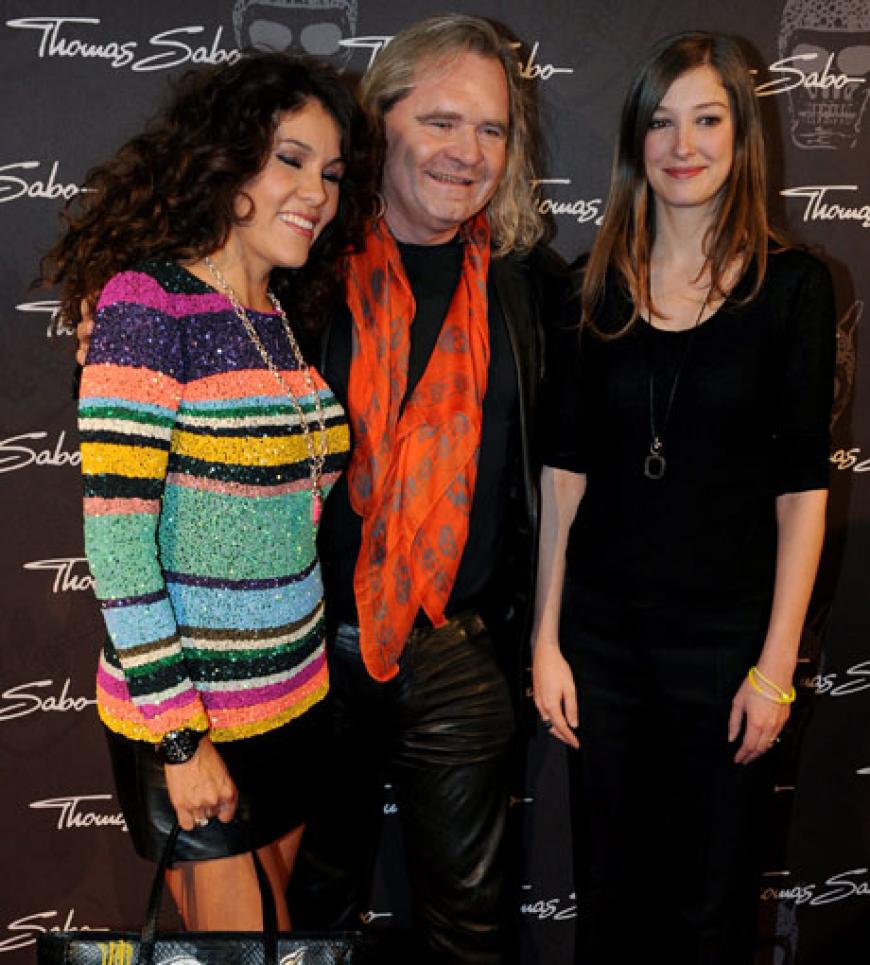 Gastgeber Thomas Sabo und Ehefrau Luz-Enith Sabo freuten sich über den Besuch von Schauspielerin Alexandra Maria Lara