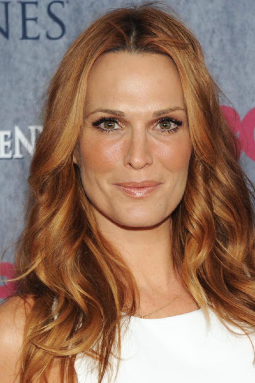 Molly Sims - alles irgendwie orange. Aber sie kann's tragen