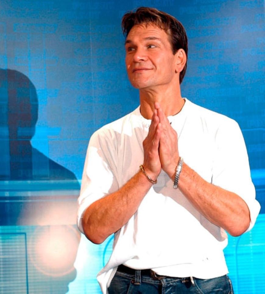 In Hollywood ist Patrick Swayze als der