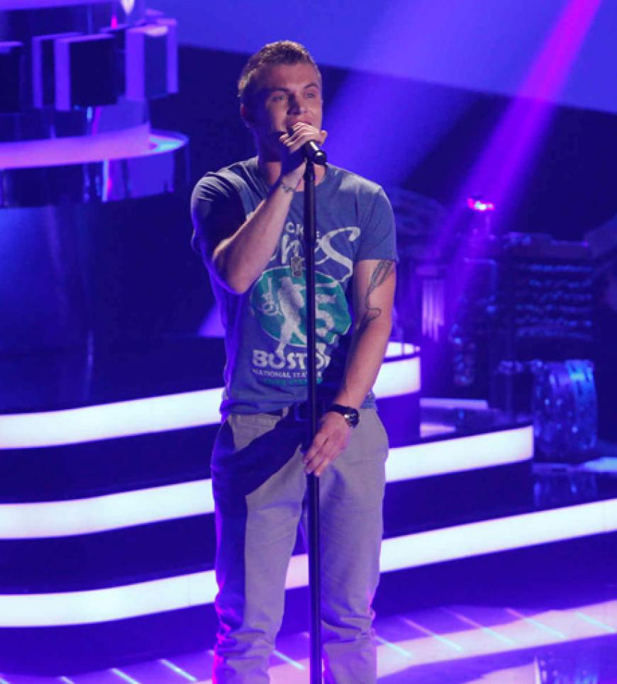 Der 24-Jährige singt die Rocker-Ballade