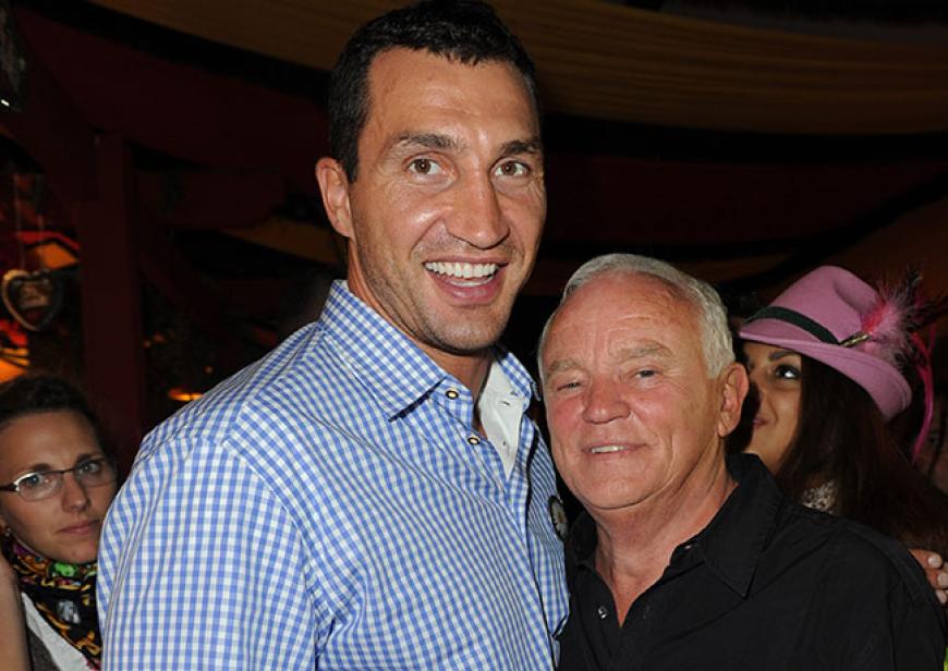 Boxer Wladimir Klitschko und´ Werner Baldessarini